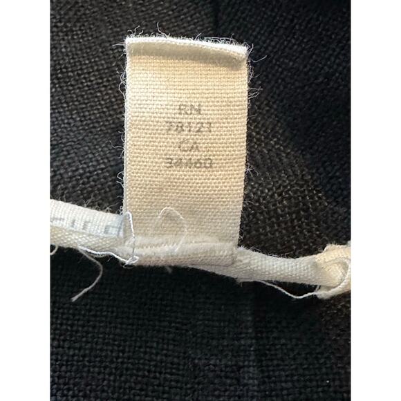 Eileen Fisher Black Linen Kimono Jacket Sz. Medium - Picture 9 of 12